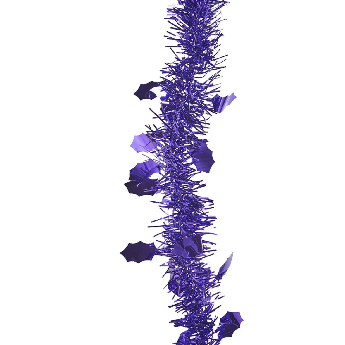 Guirlande de Noël violette 2 m-Gifi Discount