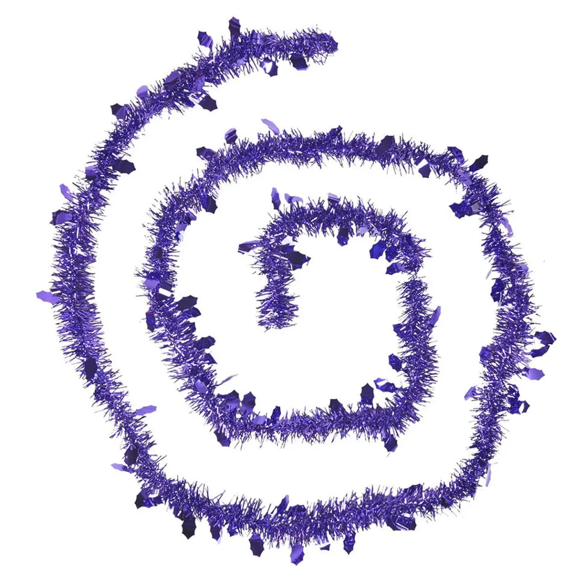 Guirlande de Noël violette 2 m-Gifi Discount