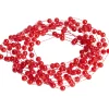 Guirlande de perles rouges 3 m-Gifi Best