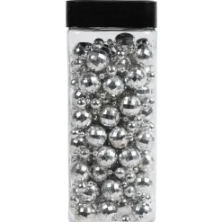 Guirlande de table boules argentées 3,5 m-Gifi Clearance