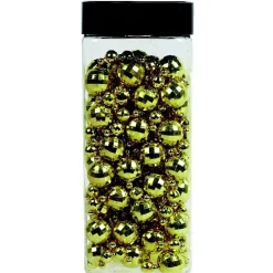 Guirlande de table boules jaunes 3,5 m-Gifi Discount