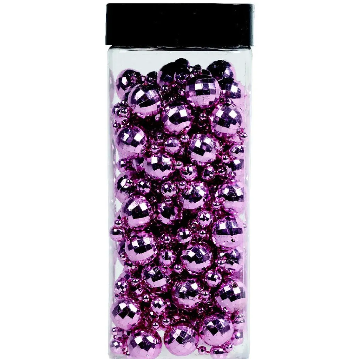 Guirlande de table boules roses 3,5 m-Gifi Discount