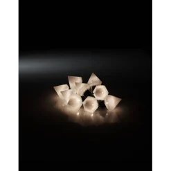 Guirlande diamants lumineuse extérieur 10 LED-Gifi Outlet