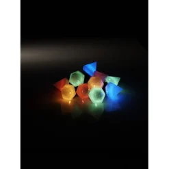 Guirlande diamants lumineuse multicolore 10 LED-Gifi Online