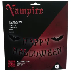 Guirlande en papier Happy Halloween-Gifi Sale