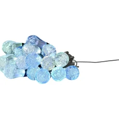 Guirlande extérieur solaire forme boule 20 LED multicolore 10 m-Gifi Sale