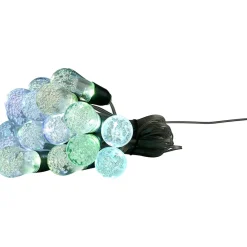 Guirlande extérieur solaire forme boule 20 LED multicolore 10 m-Gifi Sale