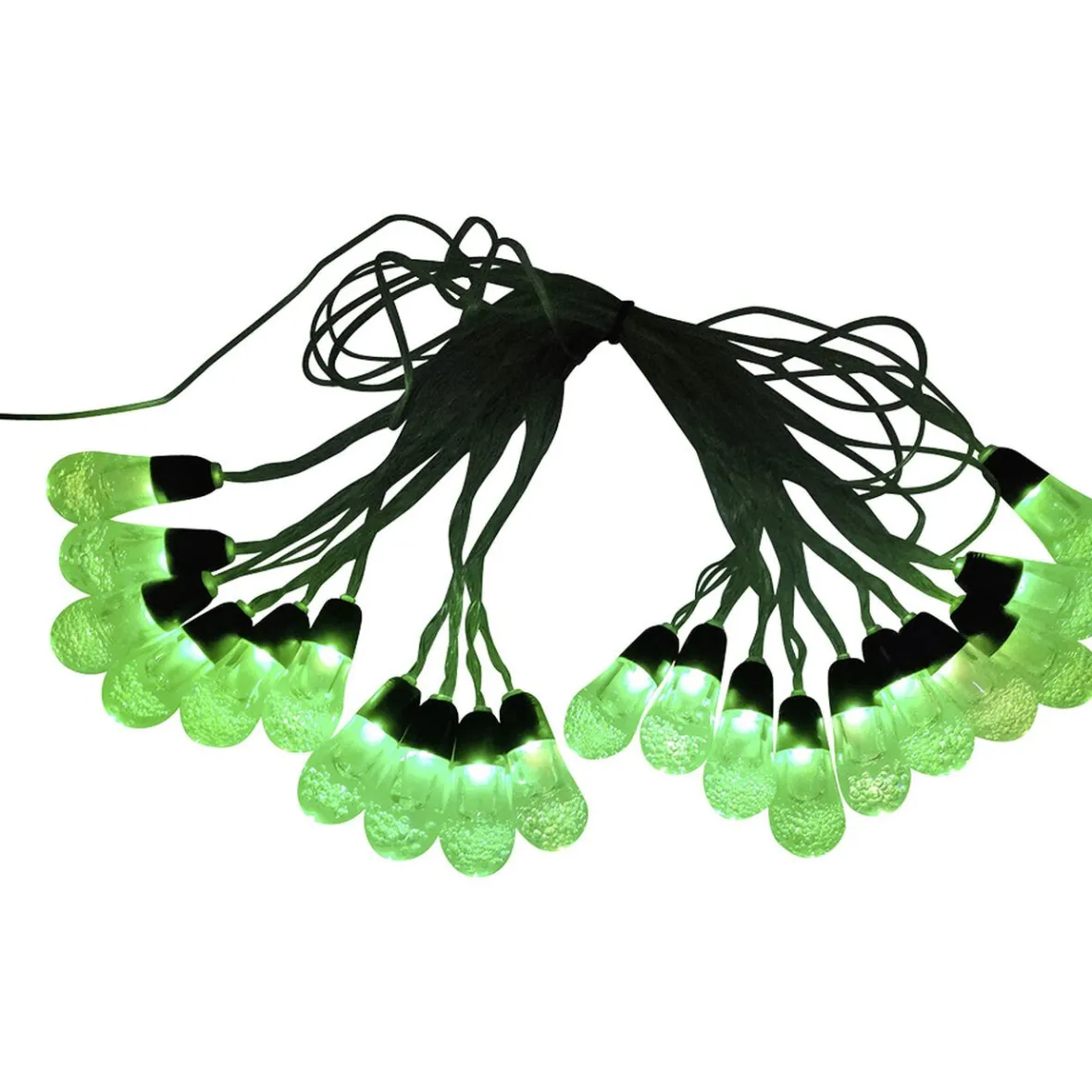 Guirlande extérieur solaire forme boule 20 LED multicolore 10 m-Gifi Sale