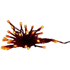 Guirlande extérieure 48 LED orange-Gifi Sale