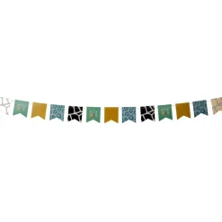 Guirlande fanion papier thème sauvage 5m-Gifi New