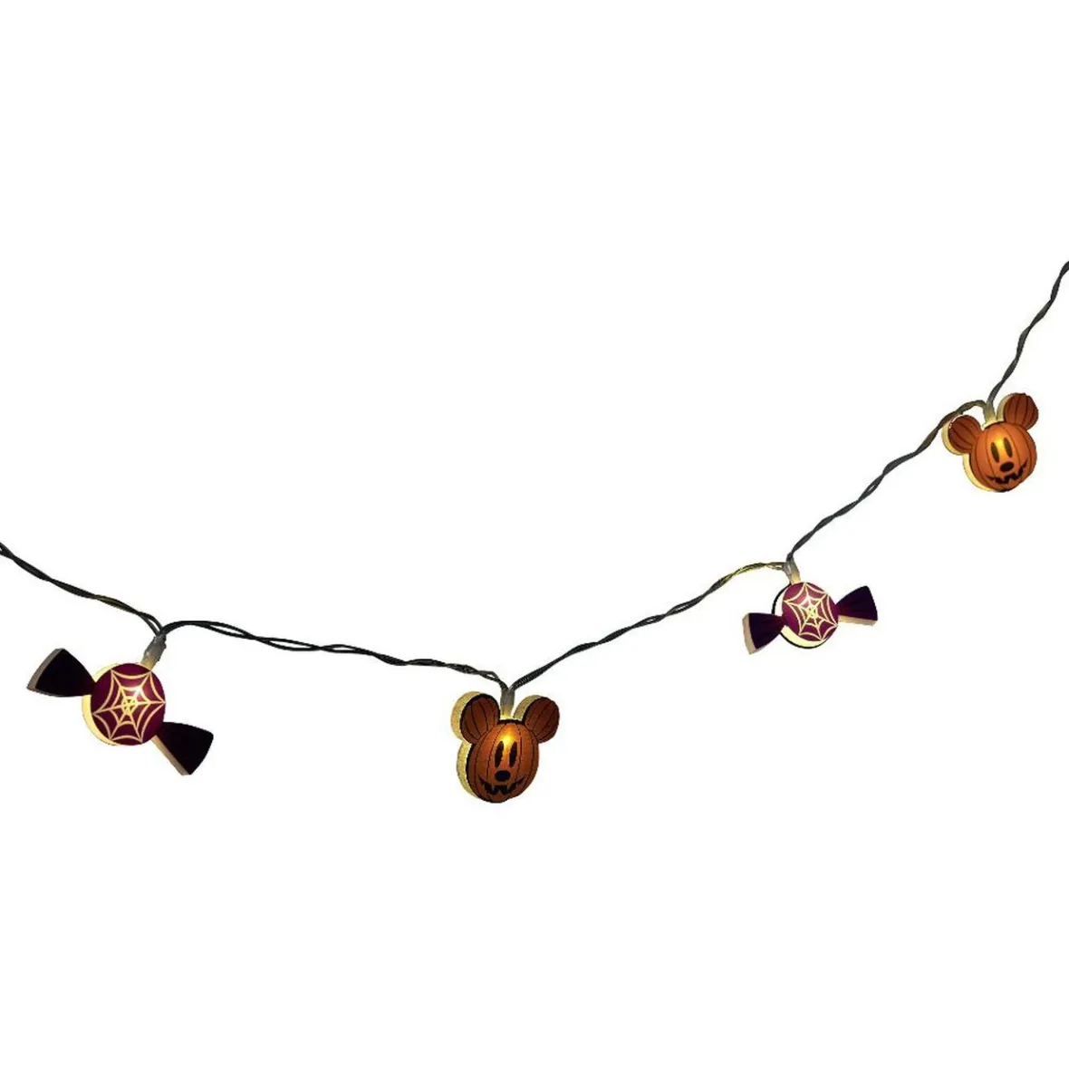 Guirlande Halloween Disney citrouille et Mickey à LED 1,6m-Gifi Best