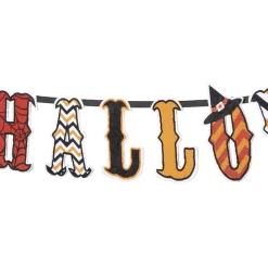 Guirlande Happy Halloween feutrine-Gifi Outlet