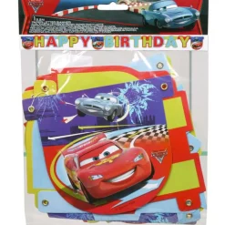 GUIRLANDE JOYEUX ANNIVERSAIRE CARS-Gifi Sale