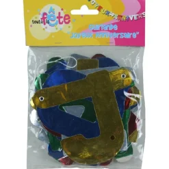 Guirlande Joyeux anniversaire-Gifi