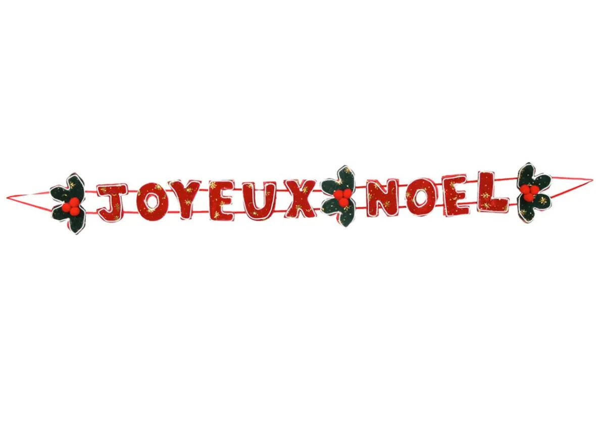 Guirlande Joyeux Noel-Gifi New