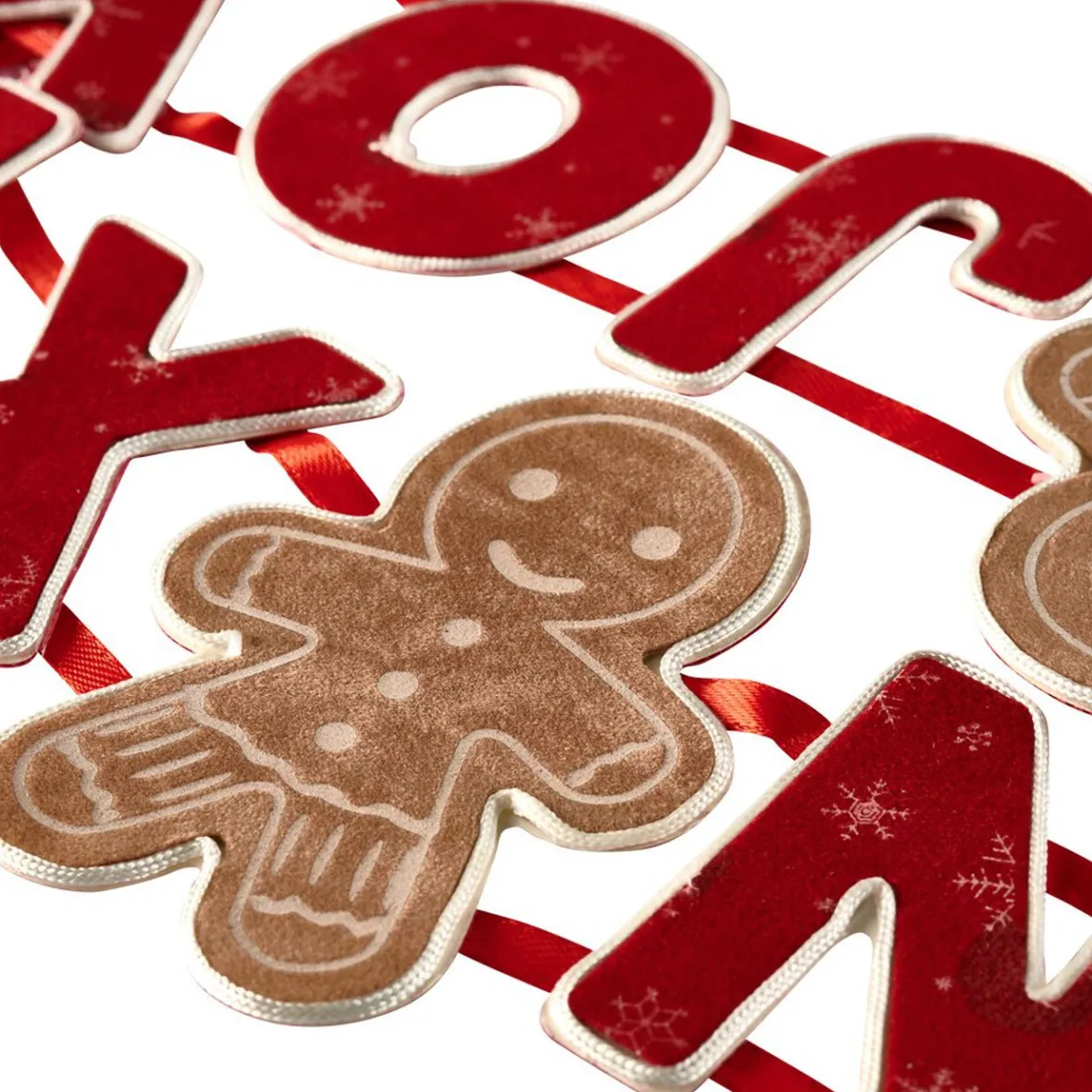 Guirlande Joyeux Noël rouge-Gifi New