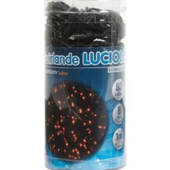 Guirlande électique rouge 3.16 m-Gifi Outlet