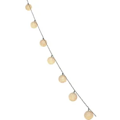 Guirlande électrique 20 boules blanc chaud 3,8 m-Gifi Sale