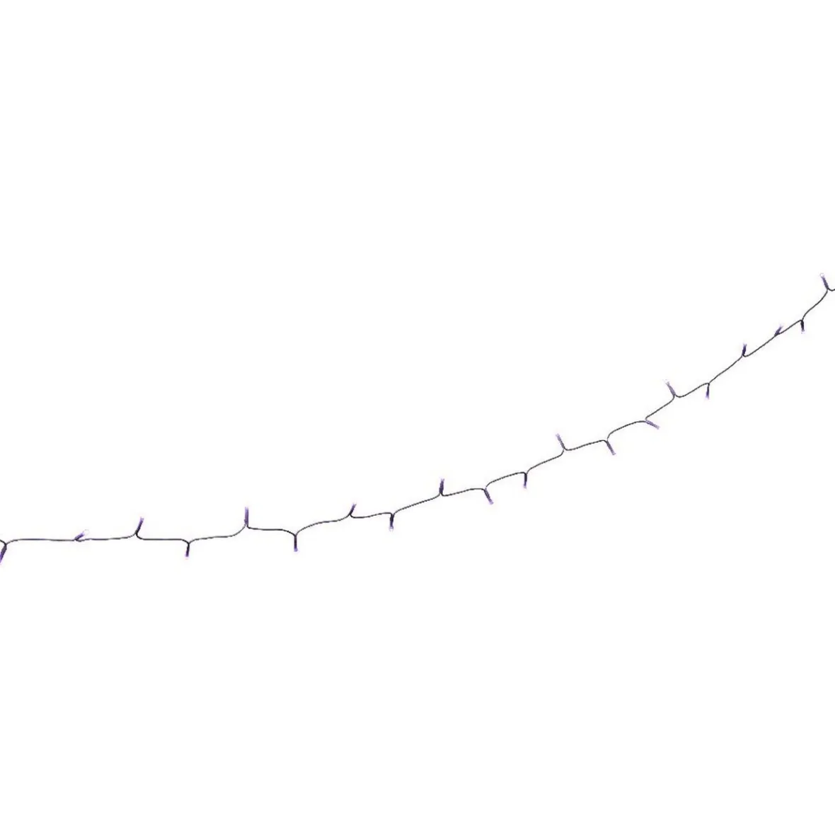 Guirlande électrique 50 led violet fixe L. 4,9 m-Gifi Outlet