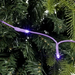 Guirlande électrique 50 led violet fixe L. 4,9 m-Gifi Outlet