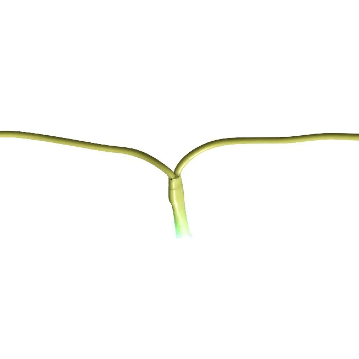 Guirlande électrique 50 led vert fixe L. 4,9 m-Gifi Outlet