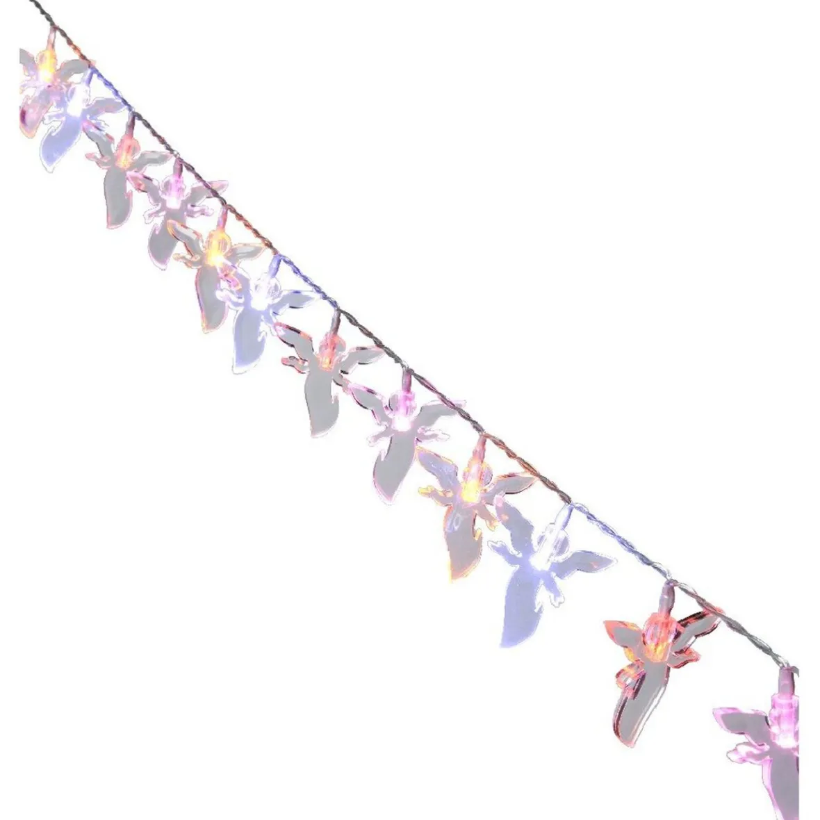 Guirlande électrique ange multicolore 1m-Gifi Outlet