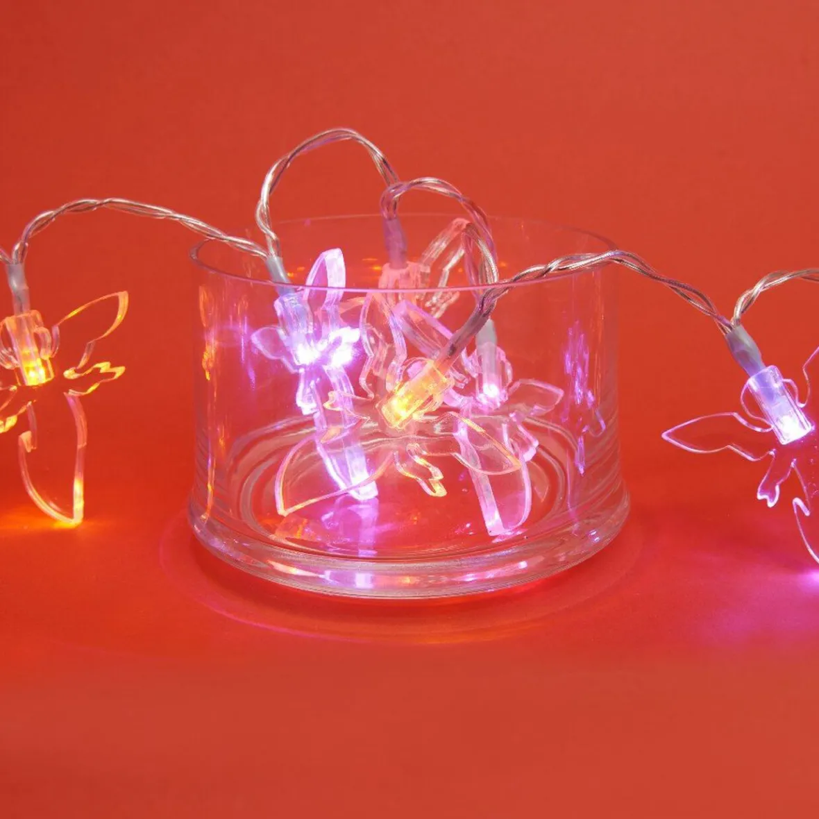 Guirlande électrique ange multicolore 1m-Gifi Outlet