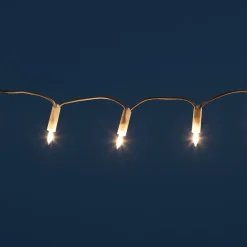 Guirlande électrique blanc clignotant 1.52 m-Gifi New