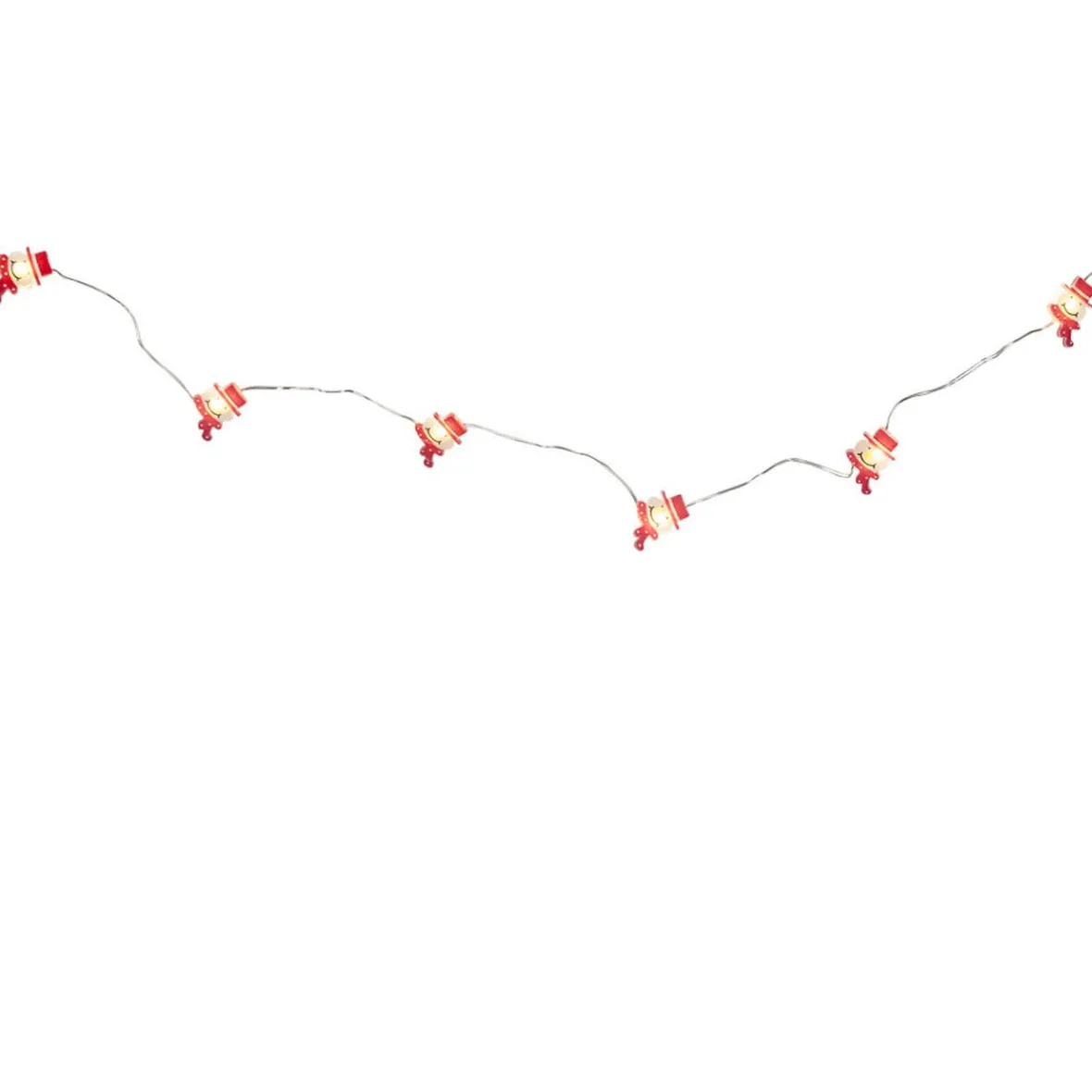 Guirlande électrique blanc chaud fixe L. 1,9 m-Gifi Clearance