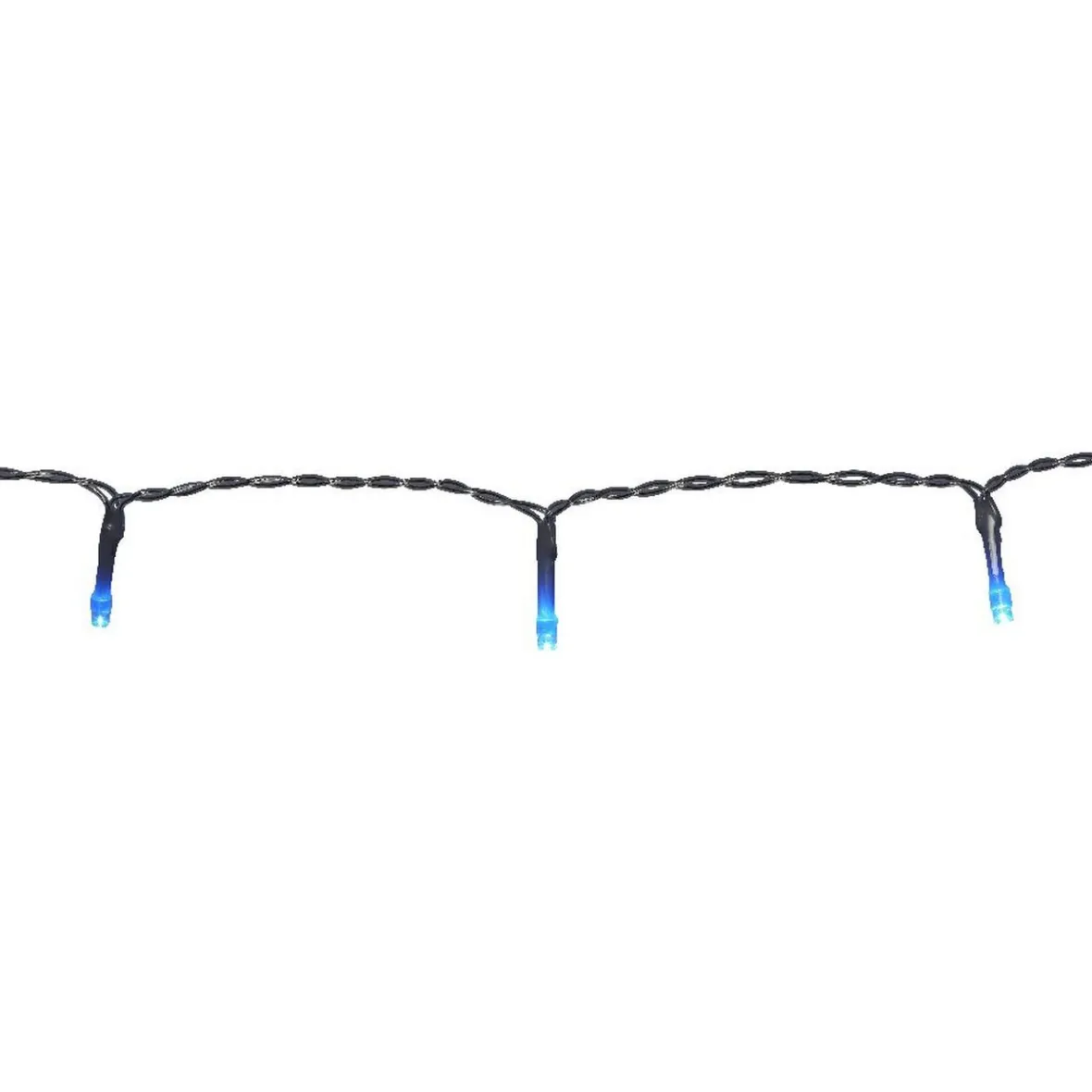 Guirlande électrique bleu fixe 4 m-Gifi
