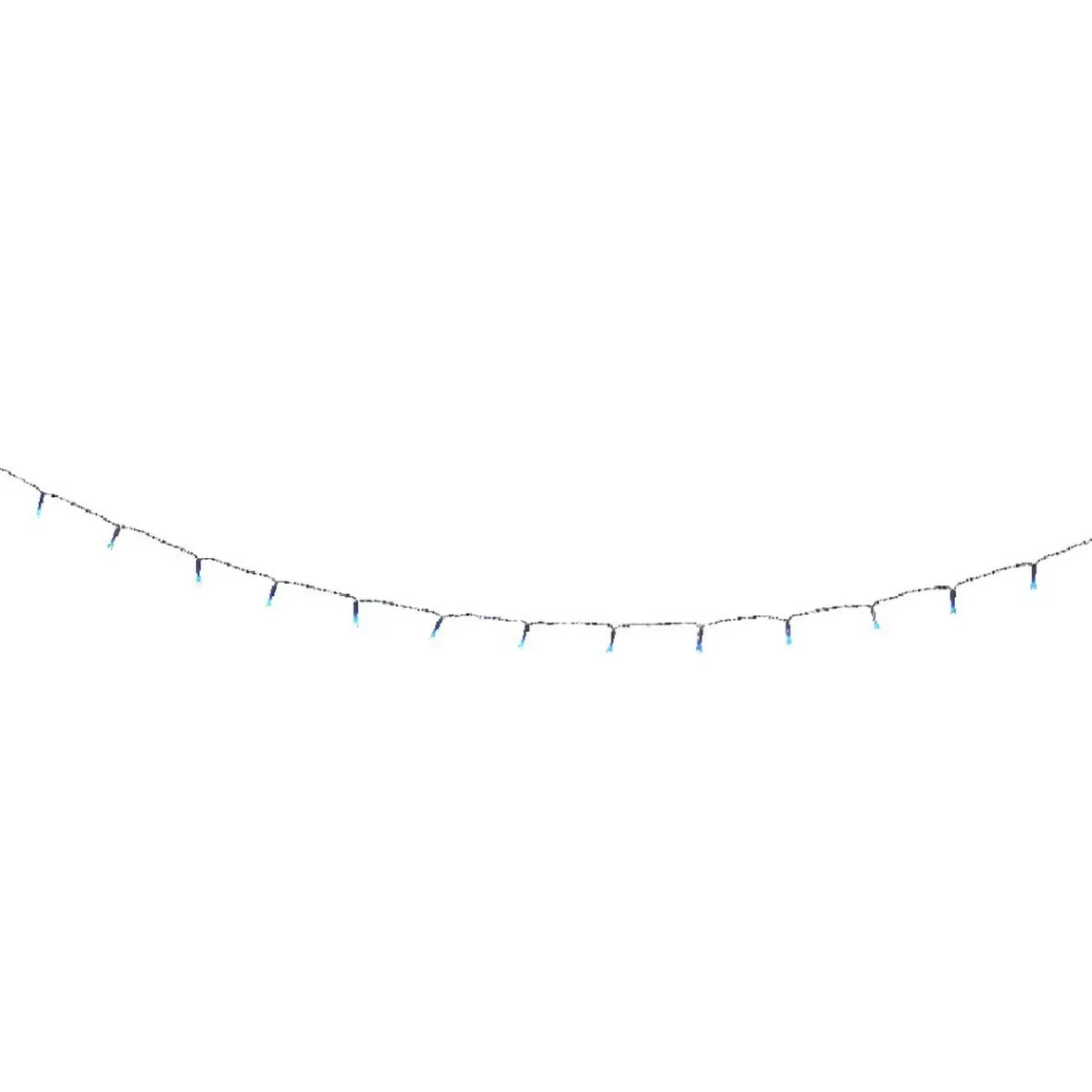 Guirlande électrique bleu fixe 1 m-Gifi Online