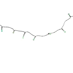 Guirlande électrique de 10 boules blanc 1 m-Gifi New