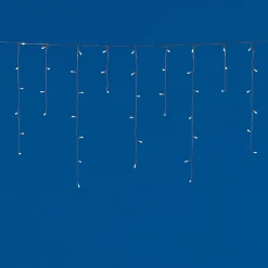 Guirlande électrique de toit blanc chaud clignotant 2.4 m-Gifi Outlet