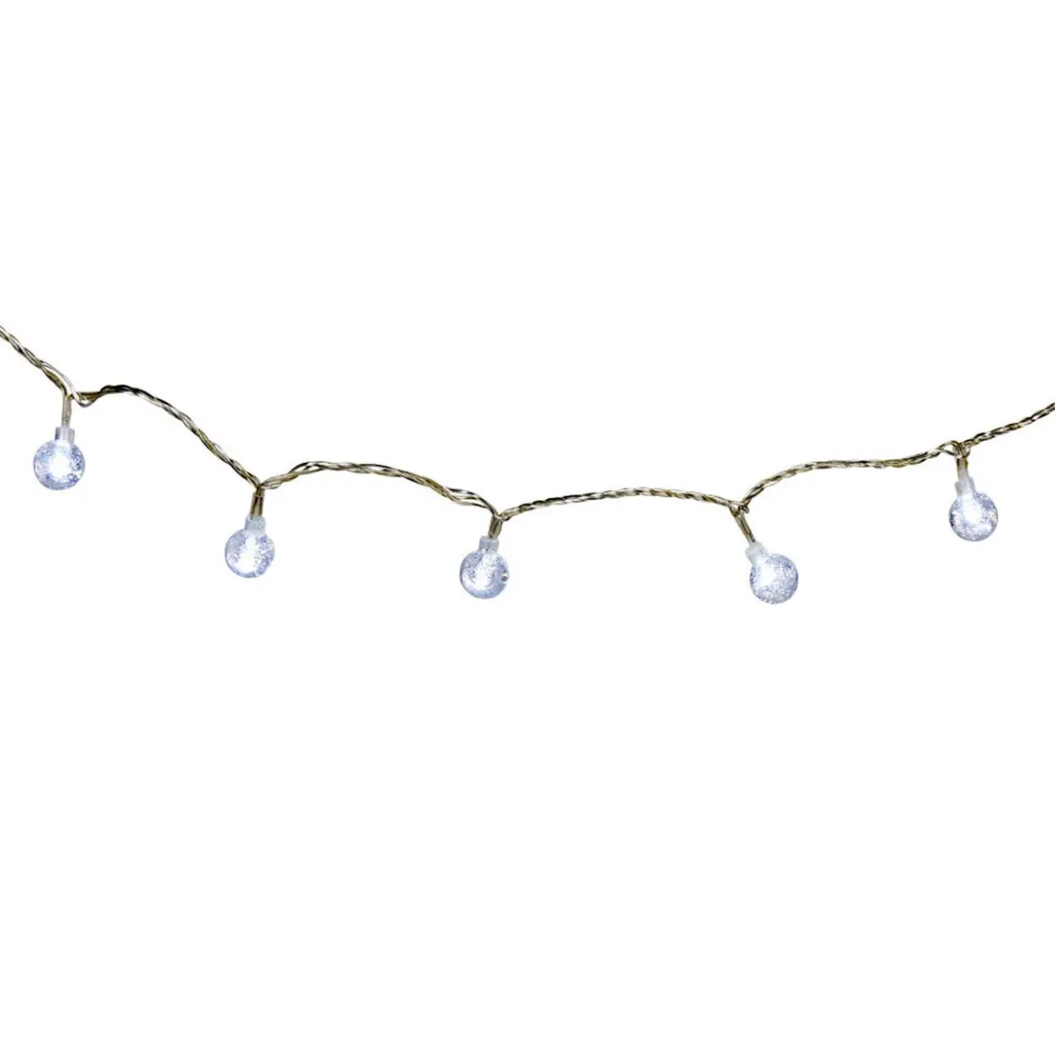 Guirlande électrique forme gouttes à led blanches L. 3,9 m-Gifi Clearance