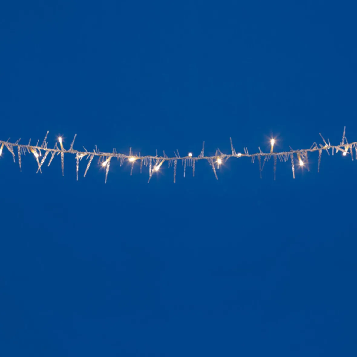 Guirlande électrique glaçon blanc fixe 1,7 m-Gifi Sale