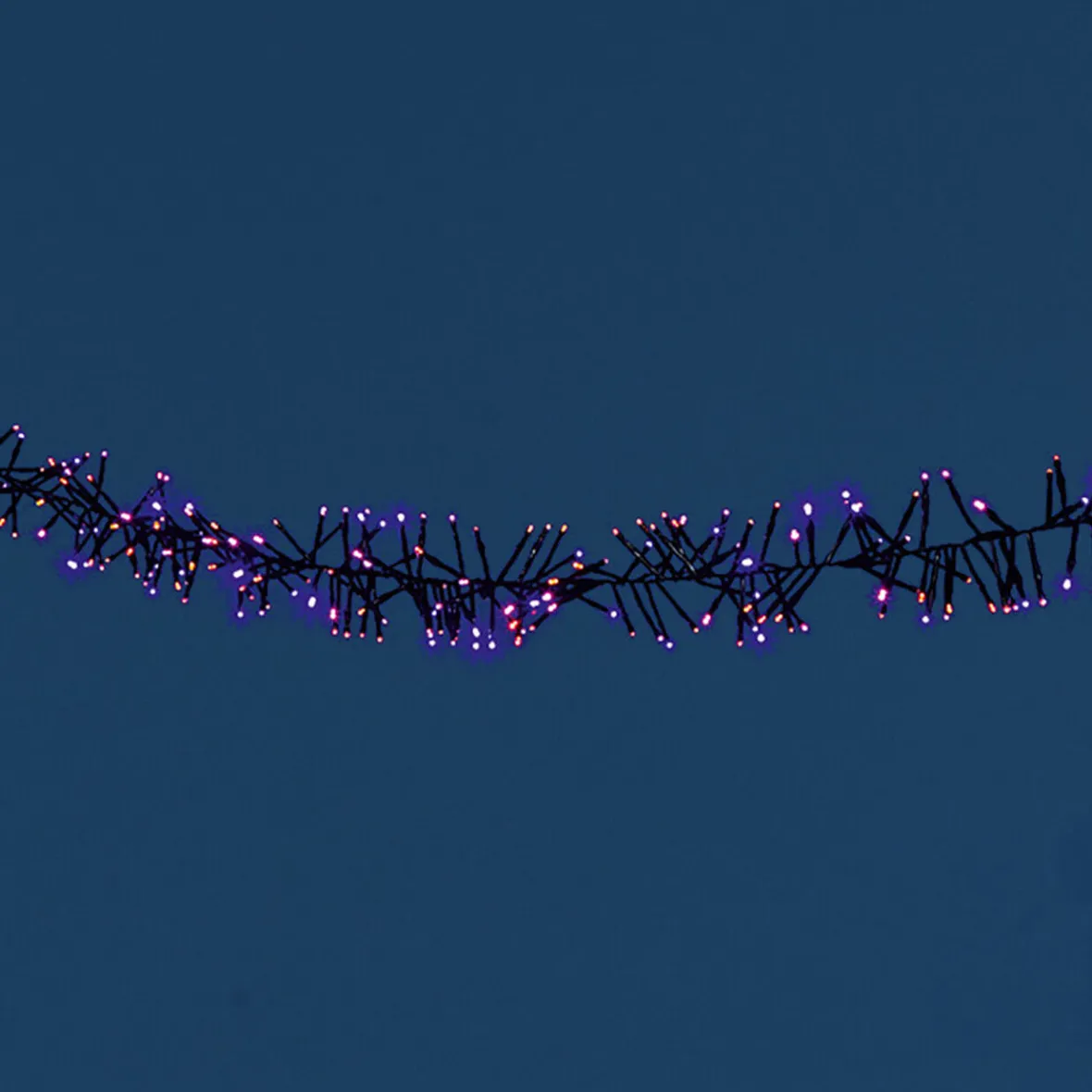 Guirlande électrique grappe multicolore 2 m-Gifi Outlet