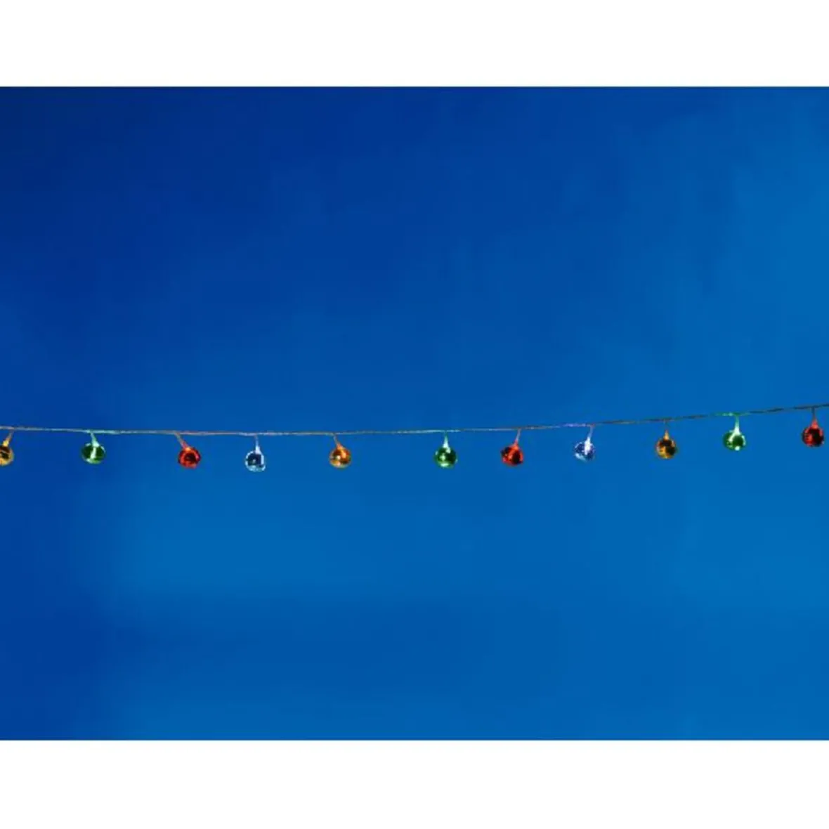 Guirlande électrique grelots multicolore fixe 1.9 m-Gifi Online