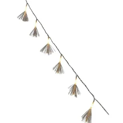 Guirlande électrique intérieure fibre optique 10 LED fixe 1,26 m-Gifi Hot