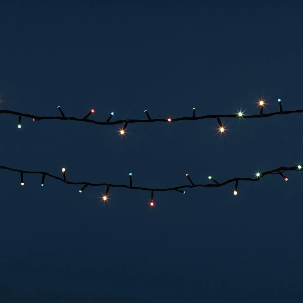 Guirlande électrique multicolore clignotante 3.16 m-Gifi Clearance