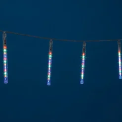 Guirlande électrique multicolore clignotante 2,5m-Gifi Online