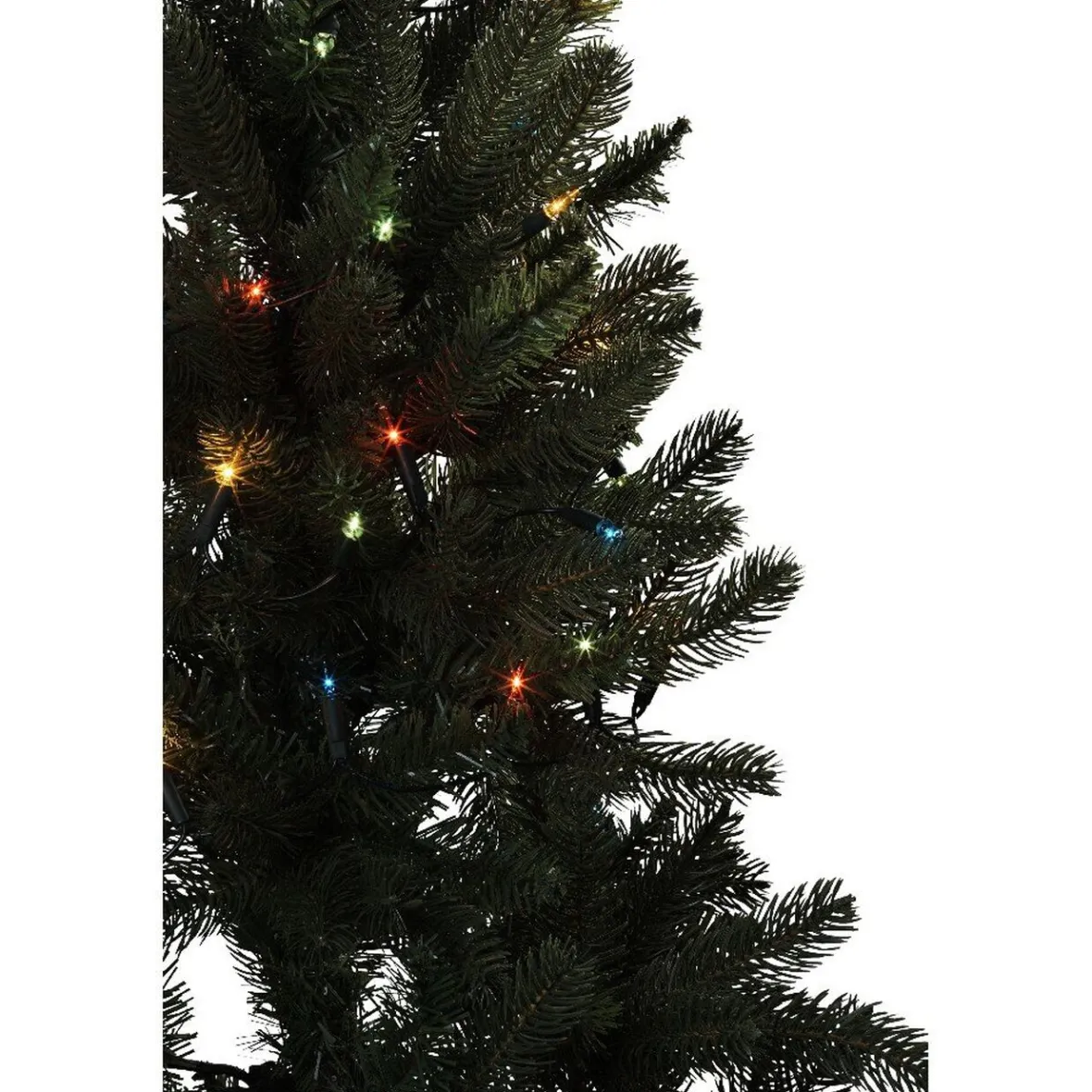 Guirlande électrique multicolore clignotant 3,96 m-Gifi Discount