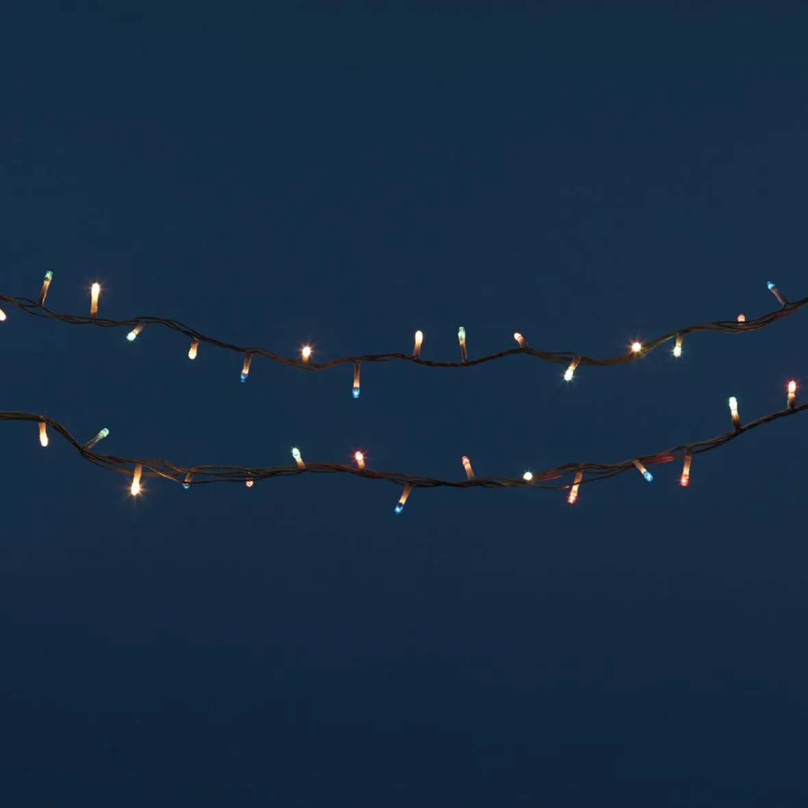Guirlande électrique multicolore clignotant 3,16 m-Gifi Clearance