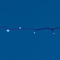 Guirlande électrique musicale bleue clignotante 4,7 m-Gifi Best