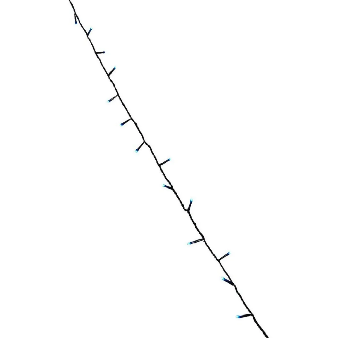 Guirlande électrique musicale bleue clignotante 4,7 m-Gifi Best