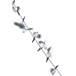 Guirlande électrique oiseaux blanc fixe 1,35 m-Gifi Sale