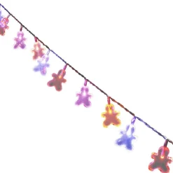 Guirlande électrique pain d épices multicolore 1m-Gifi Sale