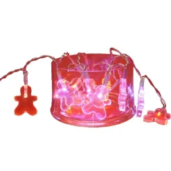 Guirlande électrique pain d épices multicolore 1m-Gifi Sale