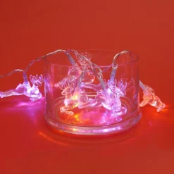 Guirlande électrique rennes multicolores 1 m-Gifi Clearance