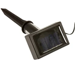 Guirlande électrique solaire bleue clignotant 4,9 m-Gifi