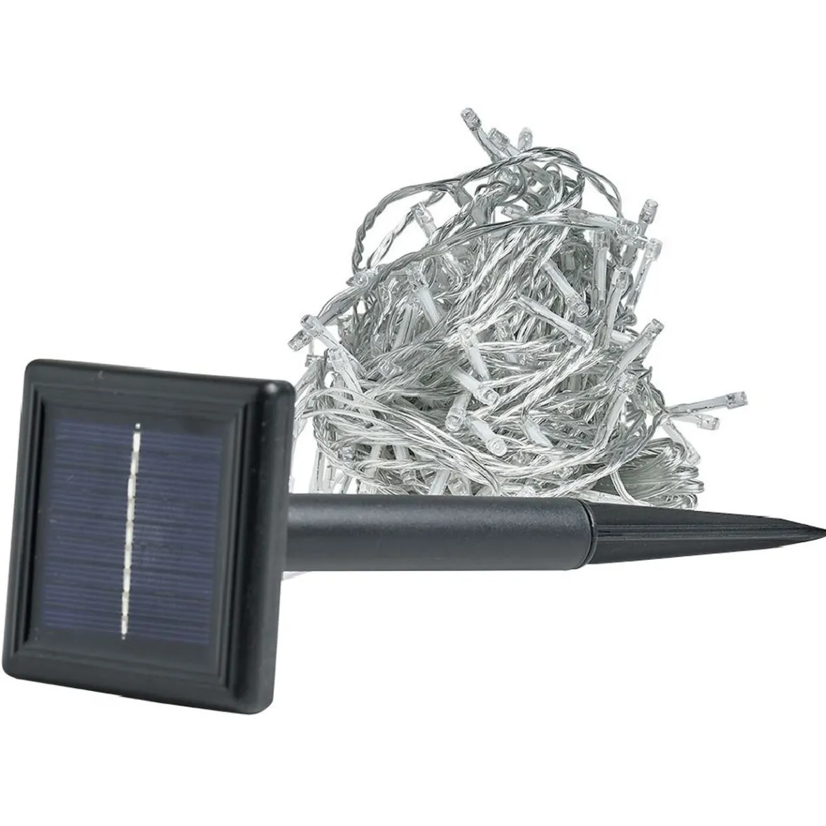 Guirlande électrique solaire 200 LED 19,9m d'éclairage multicolore-Gifi Online